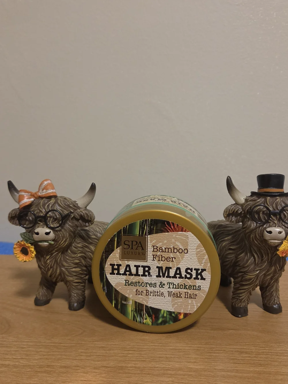 Bamboo Fiber Hair Mask - Green